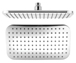 Aqualine Docce - Soffione Doccia 200x350 Mm, Cromo SC235