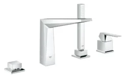 Grohe Allure Brilliant - Miscelatore Bordovasca, Montaggio A 4 Fori, Cromo 19787001