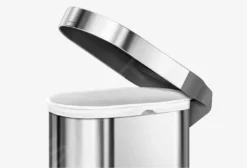 Simplehuman Pattumiere - Pattumiera Slim 45 L, Acciaio Inox Spazzolato CW2044 12 Simplehuman Pattumiere - Pattumiera Slim 45 L, Acciaio Inox Spazzolato CW2044 -Serie Rubinetti Negozio 0ae40268a1388d366df97fff