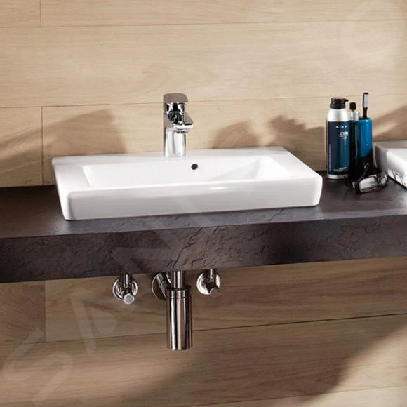 Villeroy & Boch Subway 2.0 - Lavamani Da Mobile 500x400 Mm, Con Troppopieno A Foro Per Miscelatore, Ceramicplus, Bianco 73155GR1 3 Villeroy & Boch Subway 2.0 - Lavamani Da Mobile 500x400 Mm, Con Troppopieno A Foro Per Miscelatore, Ceramicplus, Bianco 73155GR1 - immagine 3