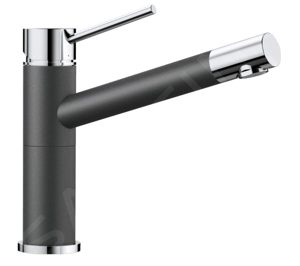 Blanco Alta - Miscelatore Da Lavello, Antracite/cromo 515323 1 Blanco Alta - Miscelatore Da Lavello, Antracite/cromo 515323