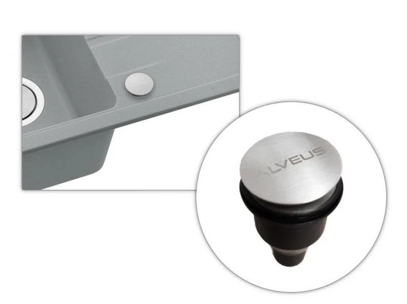 Alveus Set - Set Lavello Intermezzo 30 E Miscelatore Tonia, Concrete SETA360 5 Alveus Set - Set Lavello Intermezzo 30 E Miscelatore Tonia, Concrete SETA360 - immagine 5