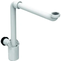 Geberit Accessori - Trappola Per Odori Salvaspazio, G 1 1/4, Diametro 40 Mm, Bianco 151.117.11.1