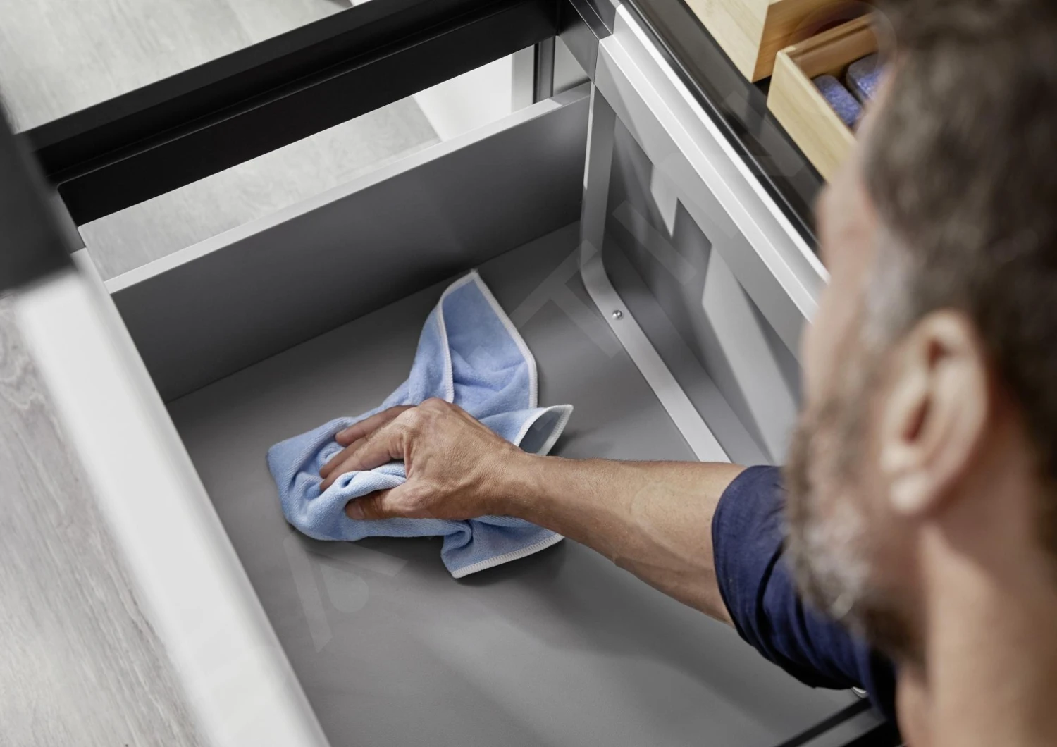 Blanco Flexon II - Pattumiera Differenziata Incorporata, Capacità 49 L 526641 3 Blanco Flexon II - Pattumiera Differenziata Incorporata, Capacità 49 L 526641 - immagine 3