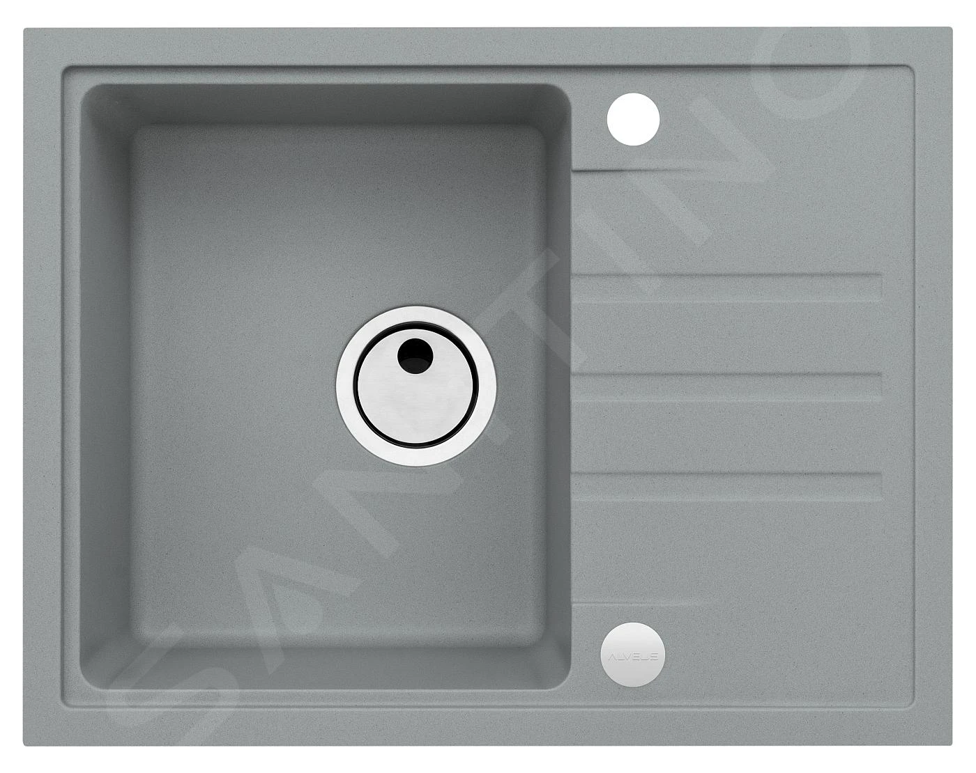 Alveus Set - Set Lavello Intermezzo 30 E Miscelatore Tonia, Concrete SETA360 3 Alveus Set - Set Lavello Intermezzo 30 E Miscelatore Tonia, Concrete SETA360 - immagine 3