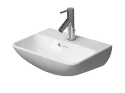 Duravit ME By Starck - Lavamani 450x320 Mm, Con 1 Foro Per Miscelatore, Con WonderGliss, Bianco Alpino 07194500001