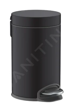 Hansgrohe AddStoris - Pattumiera 3 L, Soft Close, Nero Opaco 41775670
