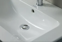 Duravit ME By Starck - Lavabo Da Mobile 830x490 Mm, Con 1 Foro Per Miscelatore, Con WonderGliss, Bianco Alpino 23368300001 -Serie Rubinetti Negozio 1e449dc287b7d9bdc11aa5e4