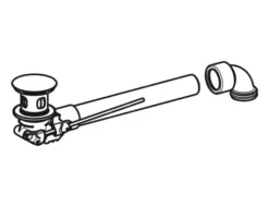 Geberit Accessori - Sifone Salvaspazio Per Lavabi Con Troppopieno, Piletta A Saltarello, Cromo 152.070.21.1 5 Geberit Accessori - Sifone Salvaspazio Per Lavabi Con Troppopieno, Piletta A Saltarello, Cromo 152.070.21.1 -Serie Rubinetti Negozio 1e89d6e73662a0fe9a808679