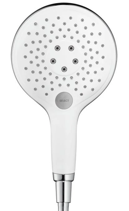 Hansgrohe Raindance Select S - Doccetta A Mano 150, 3 Getti, Bianca/cromata 28587400 3 Hansgrohe Raindance Select S - Doccetta A Mano 150, 3 Getti, Bianca/cromata 28587400 - immagine 3