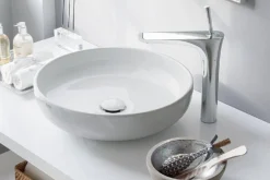 Hansgrohe PuraVida - Rubinetto 240 Per Lavabo, Con Sistema Di Scarico, Cromato 15072000 -Serie Rubinetti Negozio 200d15f1e74af06072980e61