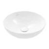 Villeroy & Boch Loop&Friends - Lavabo Da Appoggio, Diametro 420 Mm, Con Troppopieno, Bianco Alpino 4A460001