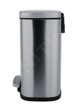 Nimco Pattumiere - Pattumiera 5 L, Acciaio Inox Opaco KOS 8005-10 -Serie Rubinetti Negozio 229d5d6aea2b23a0f654aa46