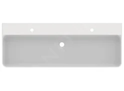 Ideal Standard Conca Ceram - Lavabo Doppio 1200x450 Mm, Senza Troppopieno, Fori Per Miscelatore, Bianco T380801 6 Ideal Standard Conca Ceram - Lavabo Doppio 1200x450 Mm, Senza Troppopieno, Fori Per Miscelatore, Bianco T380801 -Serie Rubinetti Negozio 22ac84f53bedbdf7e997f072
