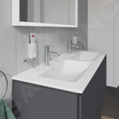 Duravit ME By Starck - Lavabo Doppio Da Mobile 1300x490 Mm, Con 2 Fori Per Miscelatore, Con WonderGliss, Bianco Alpino 23361300001 15 Duravit ME By Starck - Lavabo Doppio Da Mobile 1300x490 Mm, Con 2 Fori Per Miscelatore, Con WonderGliss, Bianco Alpino 23361300001 -Serie Rubinetti Negozio 2c7528c46ac358e94bcd01f5