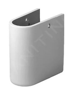 Duravit Starck 3 - Colonna Per Lavabo Starck 3, Con WonderGliss, Bianco Alpino 08651700001