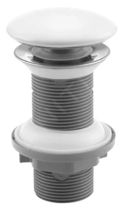 Sapho Infinity - Piletta Di Scarico Click-Clack Per Lavabo, Bianco 38TP0161I