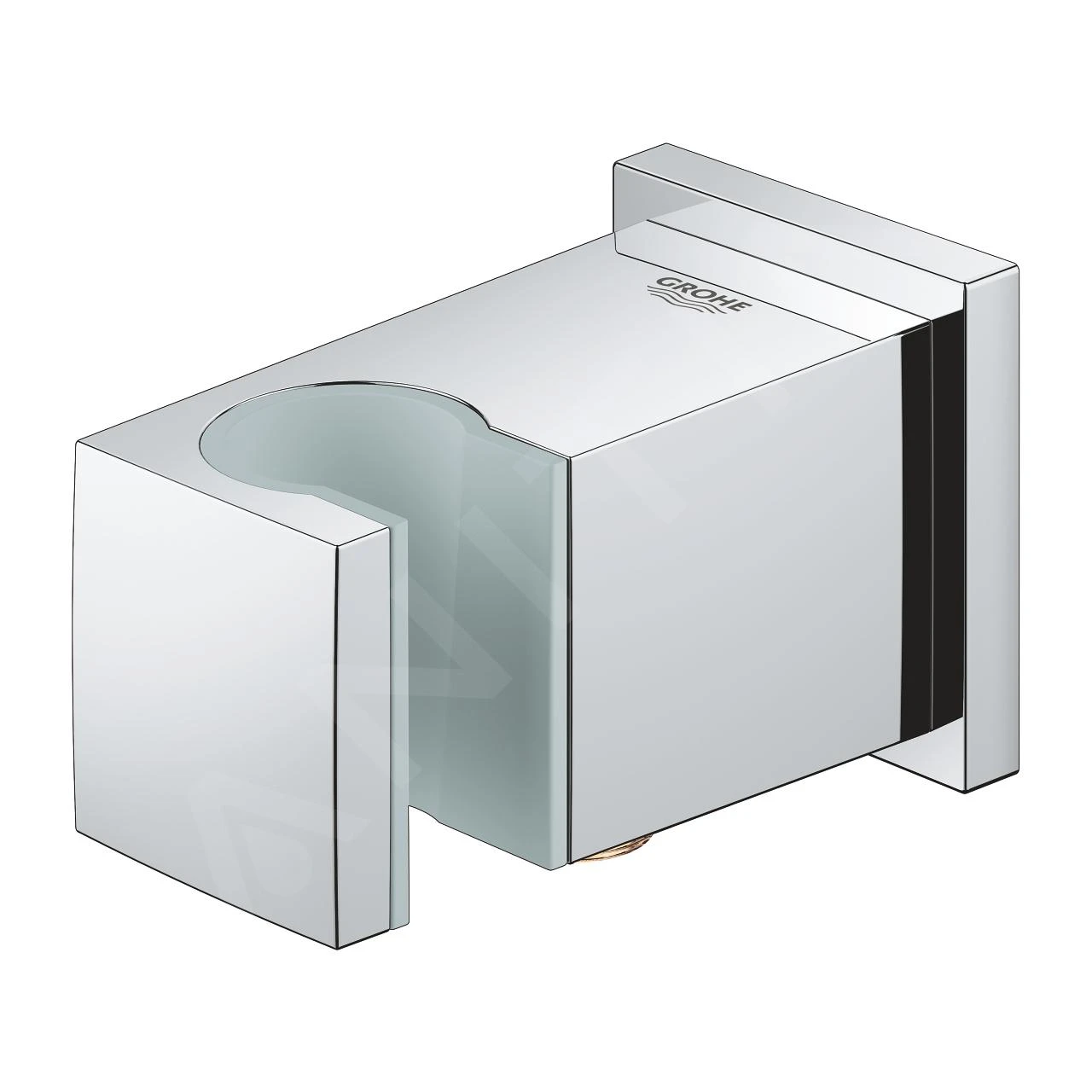 Grohe Euphoria Cube - Presa D'acqua A Muro Con Supporto Doccetta, Cromato 26370000 4 Grohe Euphoria Cube - Presa D'acqua A Muro Con Supporto Doccetta, Cromato 26370000 - immagine 4