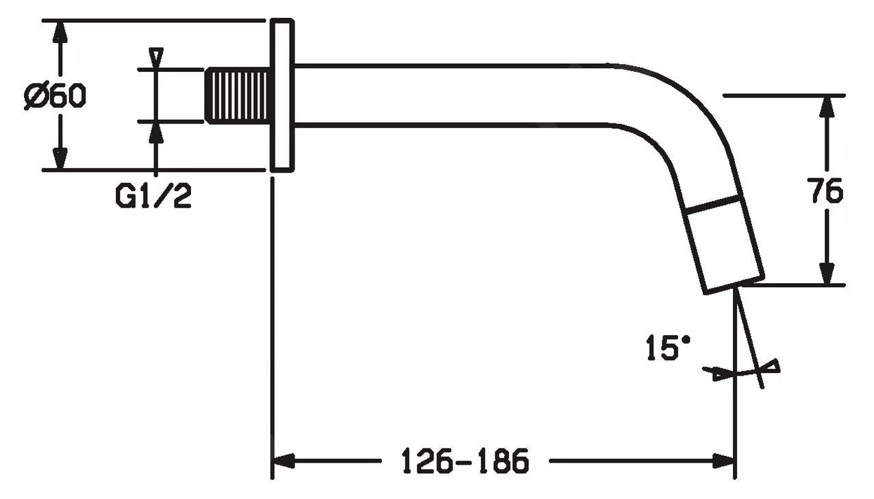 Hansa Nova - Rubinetto Non Miscelatore, Nero Opaco 5096810133 2 Hansa Nova - Rubinetto Non Miscelatore, Nero Opaco 5096810133 - immagine 2