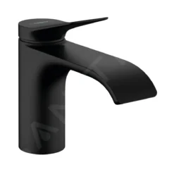Hansgrohe Vivenis - Rubinetto Non Miscelatore 80. EcoSmart, Nero Opaco 75013670
