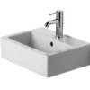 Duravit Vero - Lavamani Da Mobile 450x350 Mm, Con 1 Foro Per Miscelatore, Bianco Alpino 0704450027