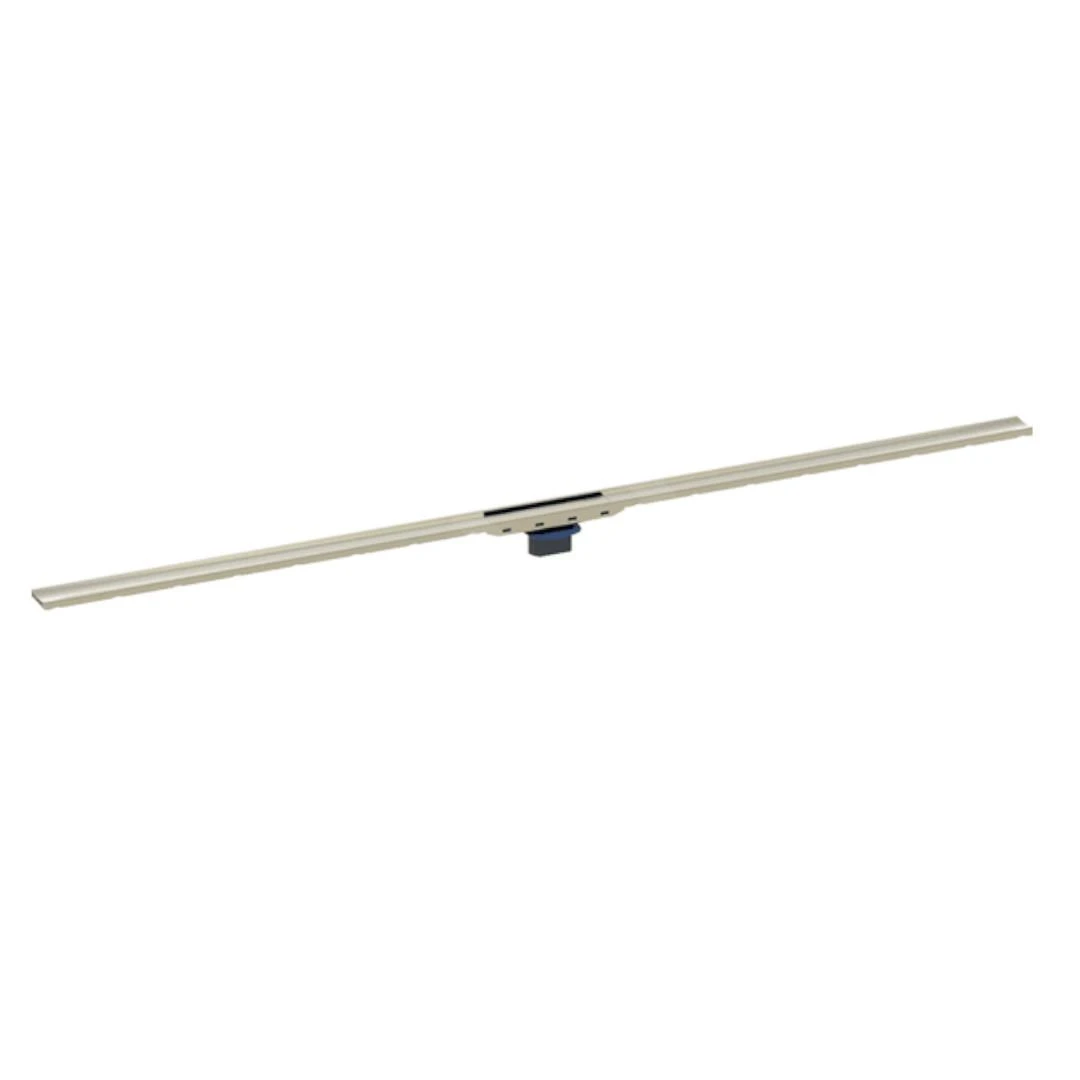 Geberit CleanLine - Canalina Doccia In Acciaio Inox 80, 300-1300 Mm, Champagne Lucido/spazzolato 154.441.39.1 1 Geberit CleanLine - Canalina Doccia In Acciaio Inox 80, 300-1300 Mm, Champagne Lucido/spazzolato 154.441.39.1