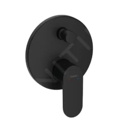 Hansgrohe Rebris S - Miscelatore Ad Incasso Per Vasca Da Bagno, Nero Opaco 72466670