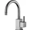 Paffoni Level - Rubinetto Non Miscelatore Per Lavabo, Acciaio Inox LEA091ST