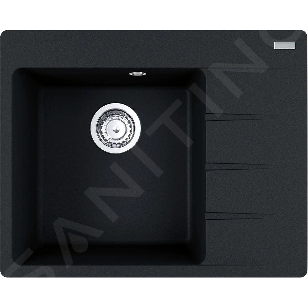 Franke Set - Set G215, Lavello In Fragranite CNG 611-62 TL/2 E Miscelatore FC 3055.901, Nero Spazzolato/cromo 114.0675.669 4 Franke Set - Set G215, Lavello In Fragranite CNG 611-62 TL/2 E Miscelatore FC 3055.901, Nero Spazzolato/cromo 114.0675.669 - immagine 4