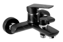 Novaservis Nobless Tina - Miscelatore Per Vasca Da Bagno, Senza Accessori 150 Mm, Nero 38020/1,5