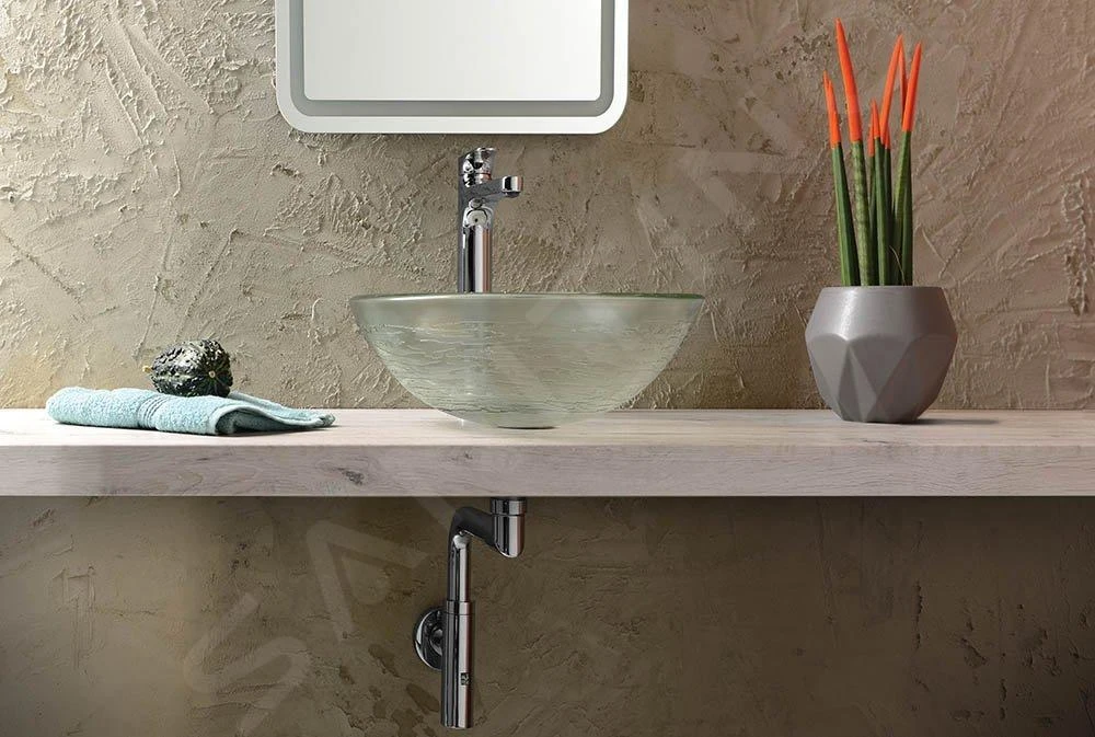 Sapho Omp Tea Toti - Sifone Salvaspazio Per Lavabo, Cromo 711.215.5.K 6 Sapho Omp Tea Toti - Sifone Salvaspazio Per Lavabo, Cromo 711.215.5.K - immagine 6