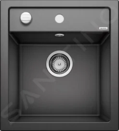 Blanco Dalago 45 - Lavello In Silgranit, 465x510 Mm, Con Comando Piletta Di Scarico, Antracite 517156
