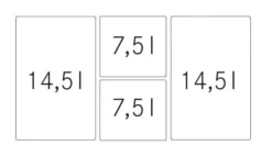 Franke Differenziatori - Pattumiera Incorporata Easysort 600-2-2 121.0494.193 -Serie Rubinetti Negozio 4e5421280ddb951dada6d156