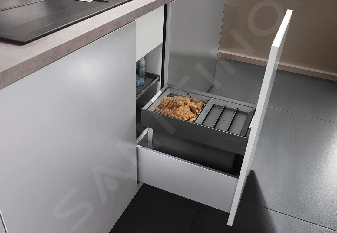 Blanco Flexon II - Pattumiera Incorporata, Differenziata, Capienza 16 L 521467 4 Blanco Flexon II - Pattumiera Incorporata, Differenziata, Capienza 16 L 521467 - immagine 4