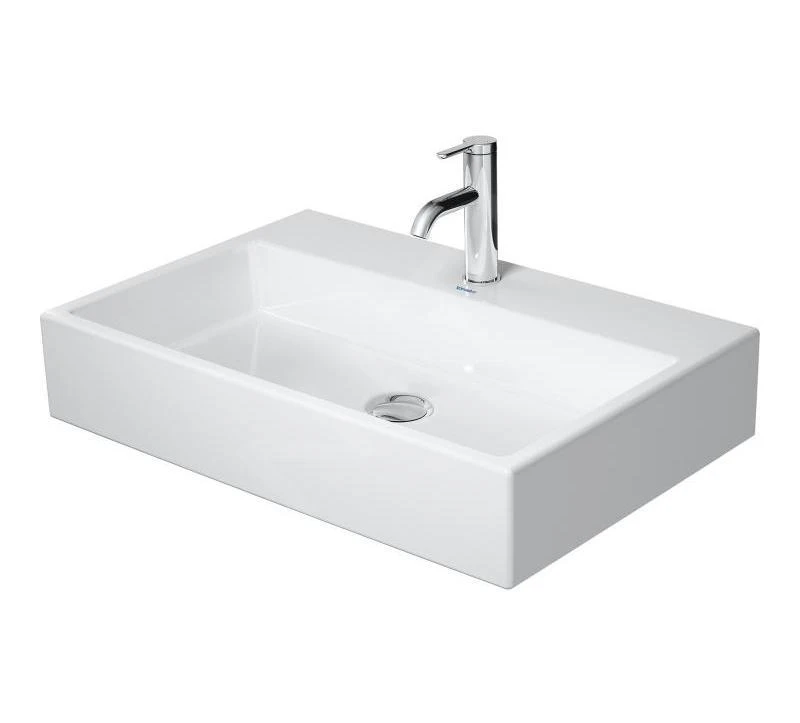 Duravit Vero Air - Lavabo Da Mobile 700x470 Mm, Senza Troppopieno, Con Foro Per Miscelatore, Bianco 2350700071 1 Duravit Vero Air - Lavabo Da Mobile 700x470 Mm, Senza Troppopieno, Con Foro Per Miscelatore, Bianco 2350700071
