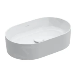 Villeroy & Boch Collaro - Lavabo Da Appoggio, 560x360 Mm, Bianco Alpino 4A195601