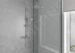 Hansgrohe Vernis Shape - Set Doccia Showerpipe 230 Con Termostato, EcoSmart, Cromo 26097000 -Serie Rubinetti Negozio 53349482261e387d7a720632