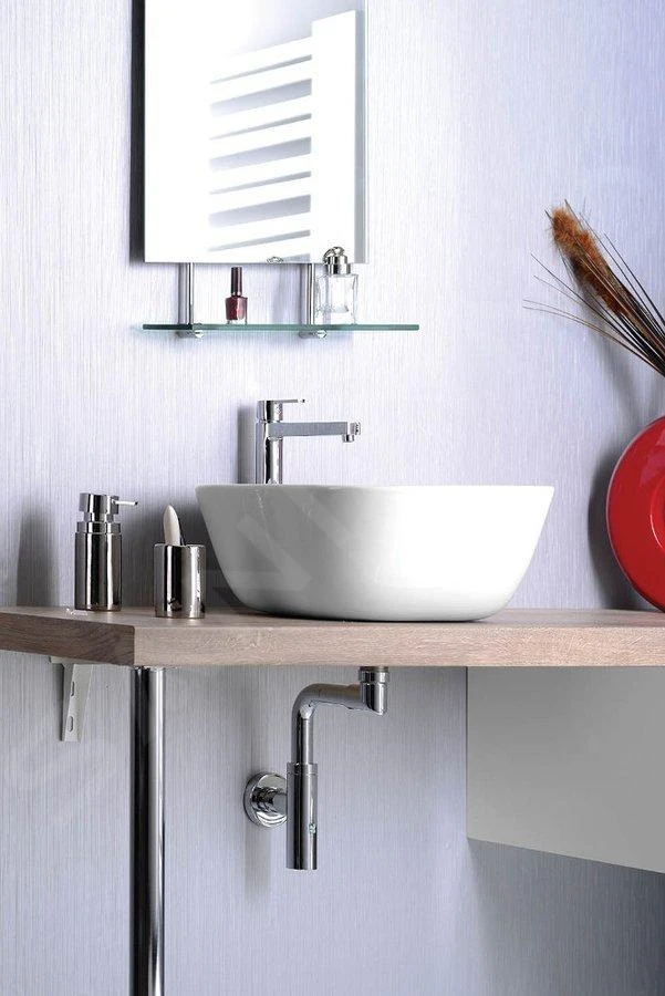 Sapho Omp Tea Toti - Sifone Salvaspazio Per Lavabo, Cromo 711.215.5.K 4 Sapho Omp Tea Toti - Sifone Salvaspazio Per Lavabo, Cromo 711.215.5.K - immagine 4