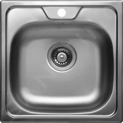 Alveus Allux - Lavello 480x480 Mm, Acciaio Inox 1074634