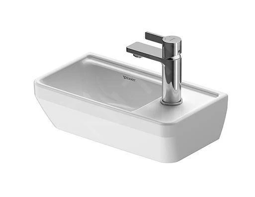 Duravit D-Neo - Lavamani 400x220 Mm, 1 Foro Per Miscelatore A Dx, Bianco 0739400041 1 Duravit D-Neo - Lavamani 400x220 Mm, 1 Foro Per Miscelatore A Dx, Bianco 0739400041
