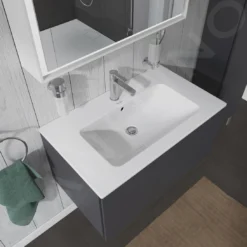 Duravit ME By Starck - Lavabo Da Mobile 830x490 Mm, Con 1 Foro Per Miscelatore, Con WonderGliss, Bianco Alpino 23368300001 -Serie Rubinetti Negozio 5c2d75da3f586d1305105bab