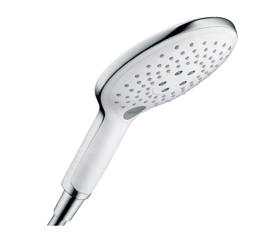 Hansgrohe Raindance Select S - Doccetta A Mano 150, 3 Getti, Bianca/cromata 28587400 1 Hansgrohe Raindance Select S - Doccetta A Mano 150, 3 Getti, Bianca/cromata 28587400