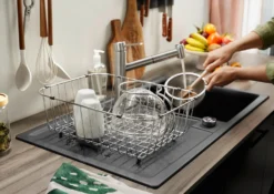 Blanco Lexa 45 - Lavello In Silgranit, 860x500 Mm, InFino, Color Alluminio 524902 6 Blanco Lexa 45 - Lavello In Silgranit, 860x500 Mm, InFino, Color Alluminio 524902 -Serie Rubinetti Negozio 5e37fe6b86b311ecf56fbc64