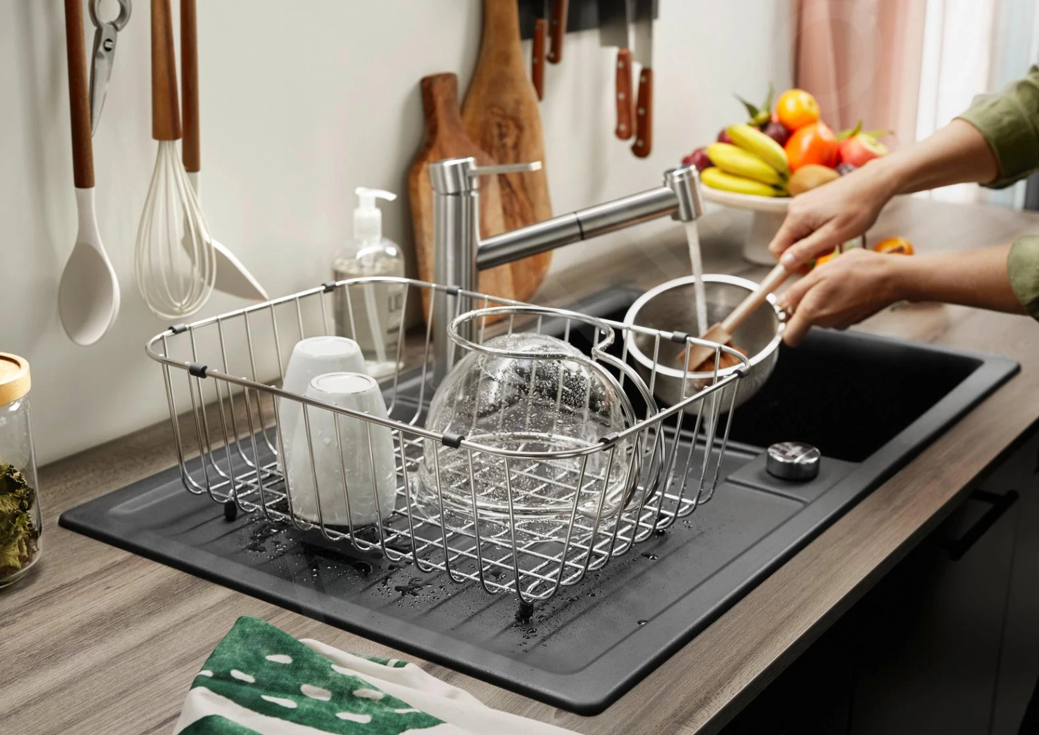 Blanco Lexa 45 - Lavello In Silgranit, 860x500 Mm, InFino, Color Alluminio 524902 3 Blanco Lexa 45 - Lavello In Silgranit, 860x500 Mm, InFino, Color Alluminio 524902 - immagine 3