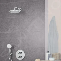 Grohe Tempesta - Soffione Doccia 210, Getto Singolo, Braccio Doccia 286 Mm, Cromata 26412000 -Serie Rubinetti Negozio 677985c2a1165cd93b022559