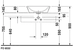 Duravit Starck 1 - Lavabo Da Appoggio Senza Foro Con Troppopieno, Diametro 530 Mm, Bianco - Lavabo Da Appoggio 0447530000 -Serie Rubinetti Negozio 68db9dcc34e66ccbfdfb6c63