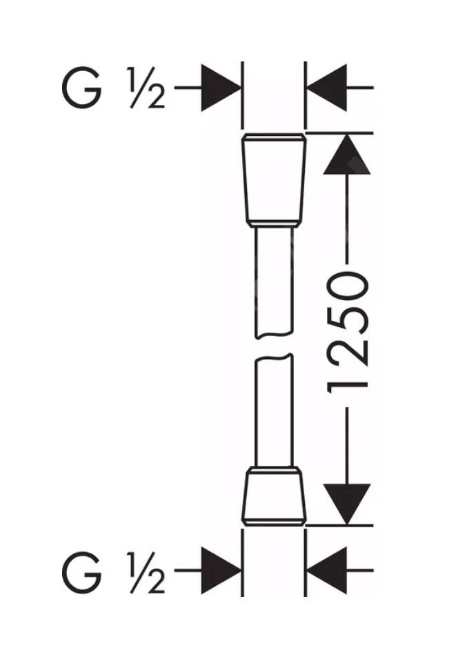 Hansgrohe Flessibili - Flessibile Doccia 1250 Mm, Bronzo Spazzolato 28272140 2 Hansgrohe Flessibili - Flessibile Doccia 1250 Mm, Bronzo Spazzolato 28272140 - immagine 2