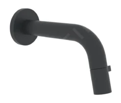 Hansa Nova - Rubinetto Non Miscelatore, Nero Opaco 5086810133