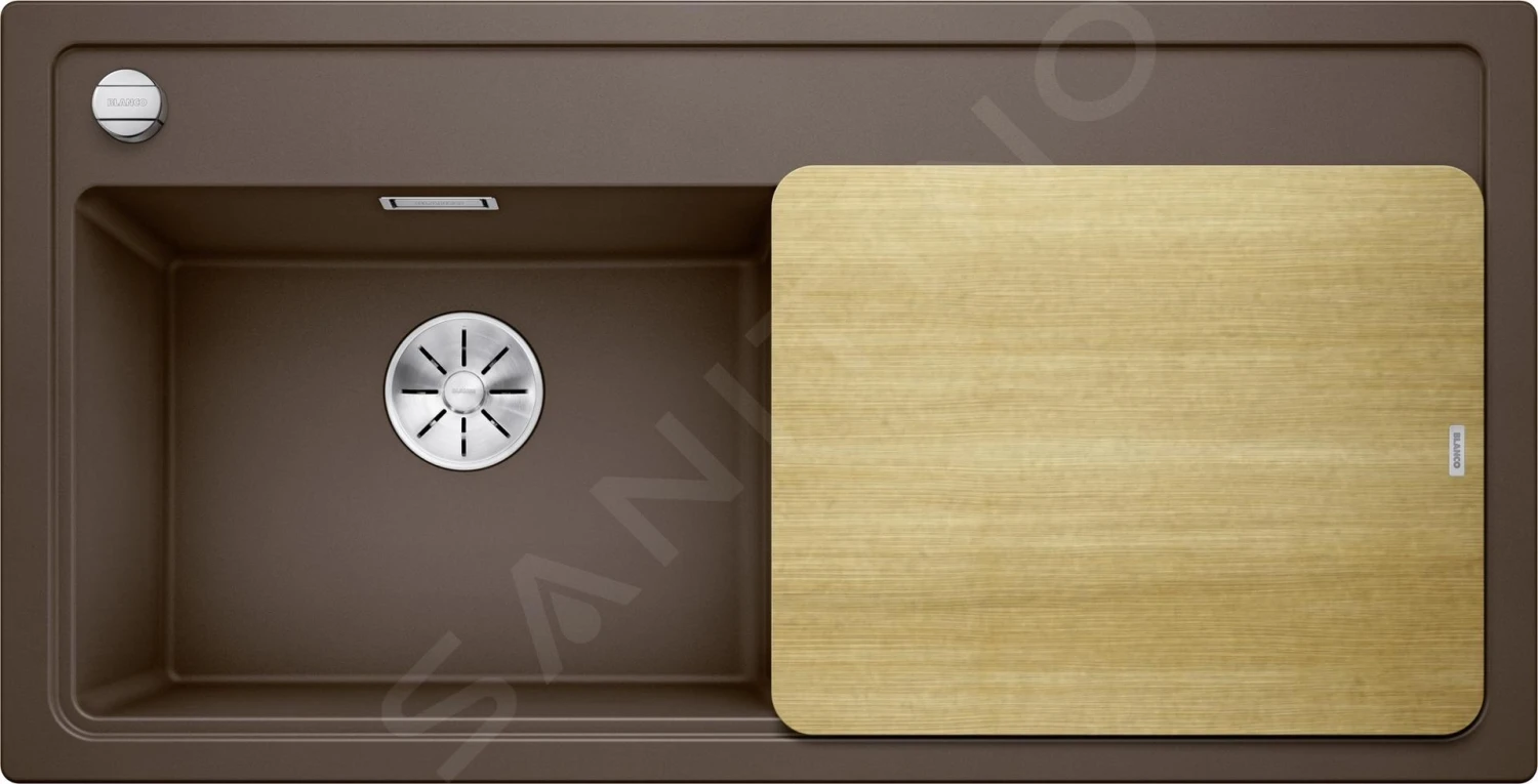 Blanco Zenar XL 6 - Lavello In Silgranit, 1000x510 Mm, Con Accessori, InFino, Caffé 523993 4 Blanco Zenar XL 6 - Lavello In Silgranit, 1000x510 Mm, Con Accessori, InFino, Caffé 523993 - immagine 4