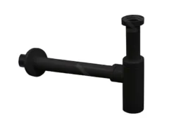 Paffoni Ringo West - Sifone Da Lavabo 1 1/4, Odpad 32 Mm, Nero Opaco ZACC240NO